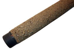 Isiflo 2 1/2" x 450 mm sandbelagt bøsningsrør
