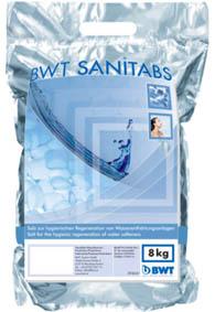 Salt til BWT blødgøringsanlæg - 8 kg.