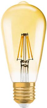 Vintage 1906 LED Edison 7,5W 825, 710 lumen, E27 guld dim (A+)