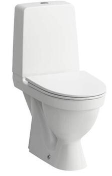 Laufen Kompas toilet med skjult S-lås, rengøringsvenlig LCC