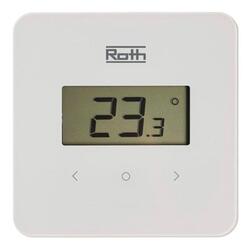 Roth Softline Standard rumtermostat med display - trådløs