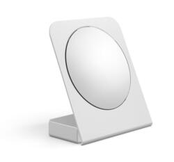 Cassøe kosmetikspejl med 5 x forstørrelse - Hvid