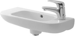 Duravit D-Code håndvask med overløb, højrevendt