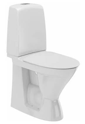 Ifö Spira toilet med S-lås - høj model