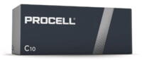 Duracell Procell Alkaline batteri, C, LR14, 10 stk.