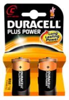 Duracell Plus Power batteri, C LR14, 2 stk.