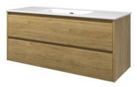 Sanibell Proline møbelpakke 120x46 cm, 2 skuffer, ideal eg