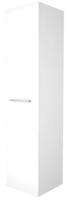 Sanibell Basicline højskab med greb 150 x 35 x 35 cm, hvid højglans