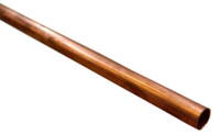 Kobberrør i længder (5 meter) 1 x 10 mm.