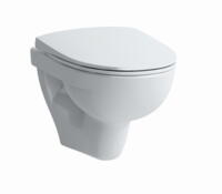Laufen Pro-N væghængt toilet i hvid med LCC overflade